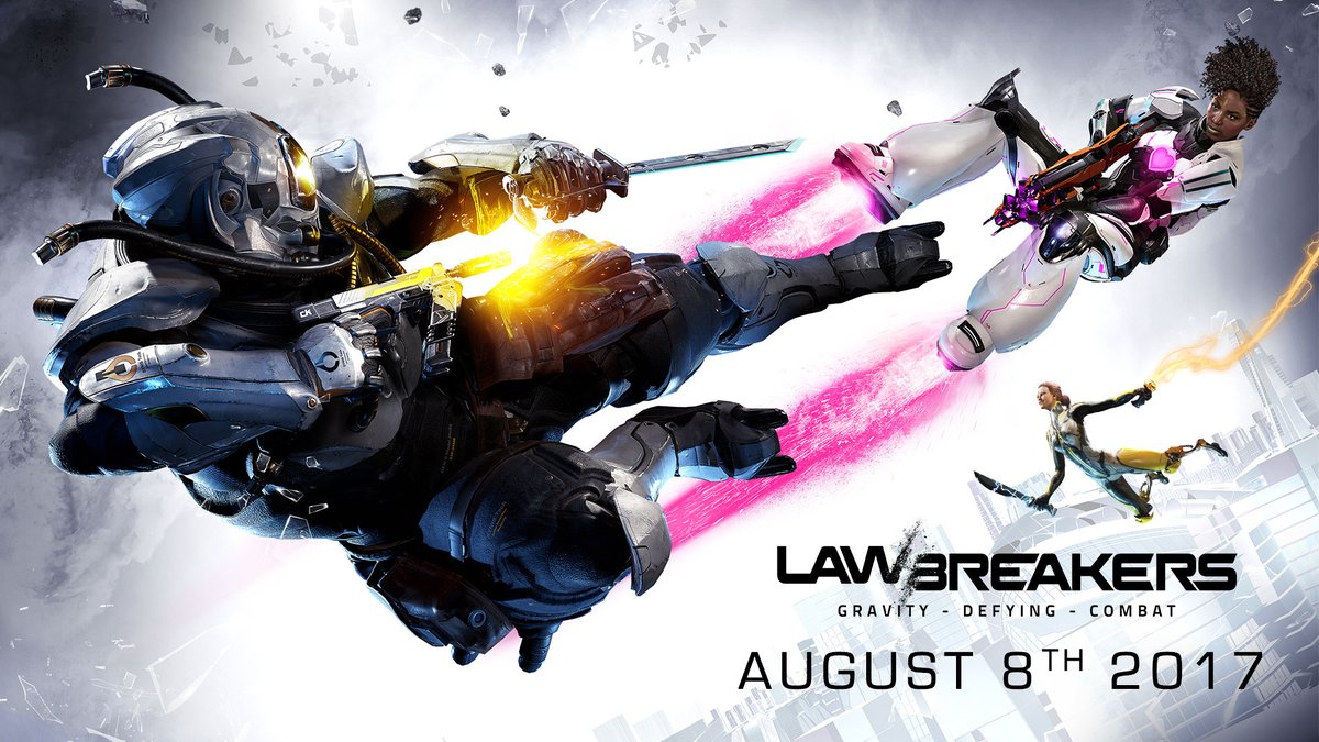 'LawBreakers' is coming to PS4 and PC in August, open beta this month