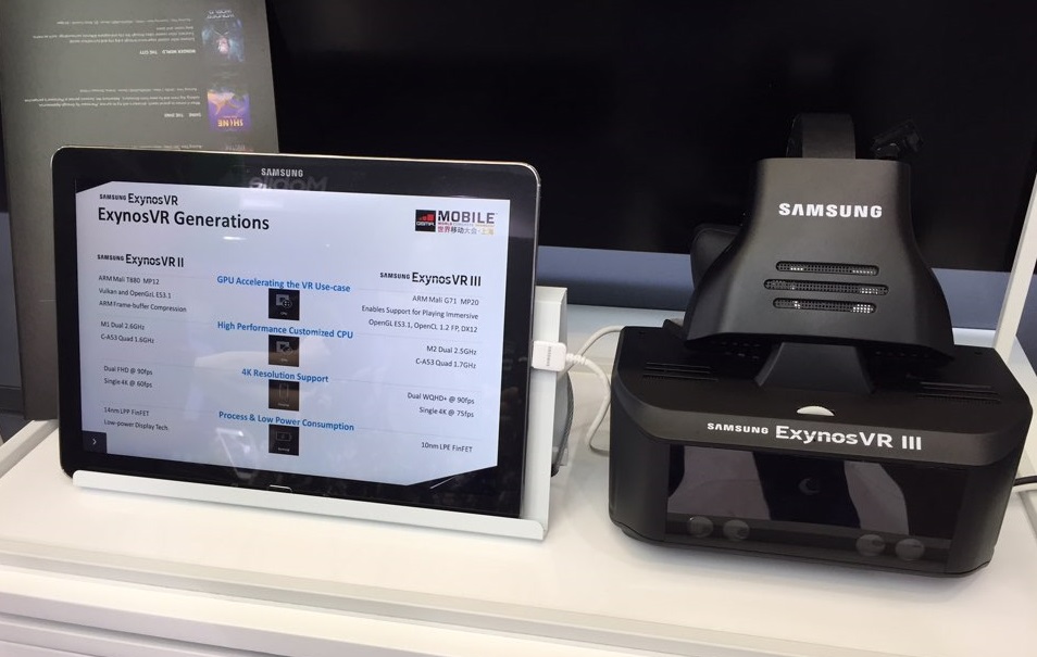 Samsung's standalone VR headset prototype inadvertently revealed