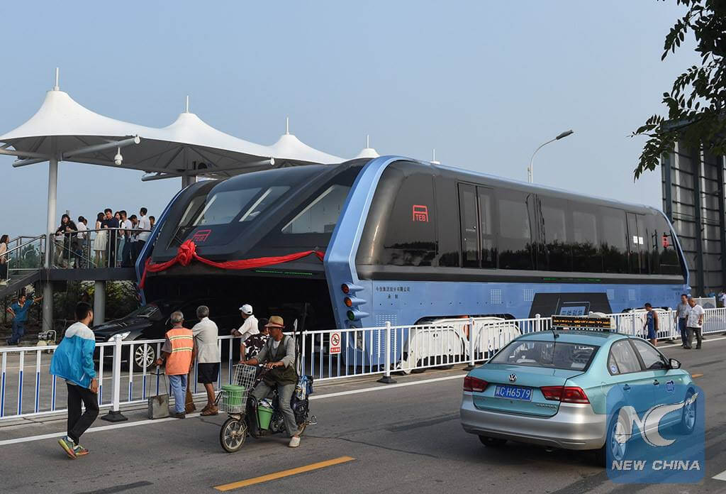 It seems China's straddling bus was a massive scam