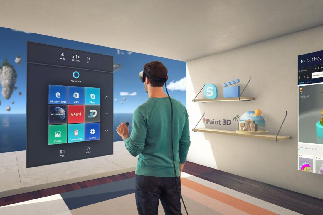 Windows Mixed Reality headsets are now available to developers