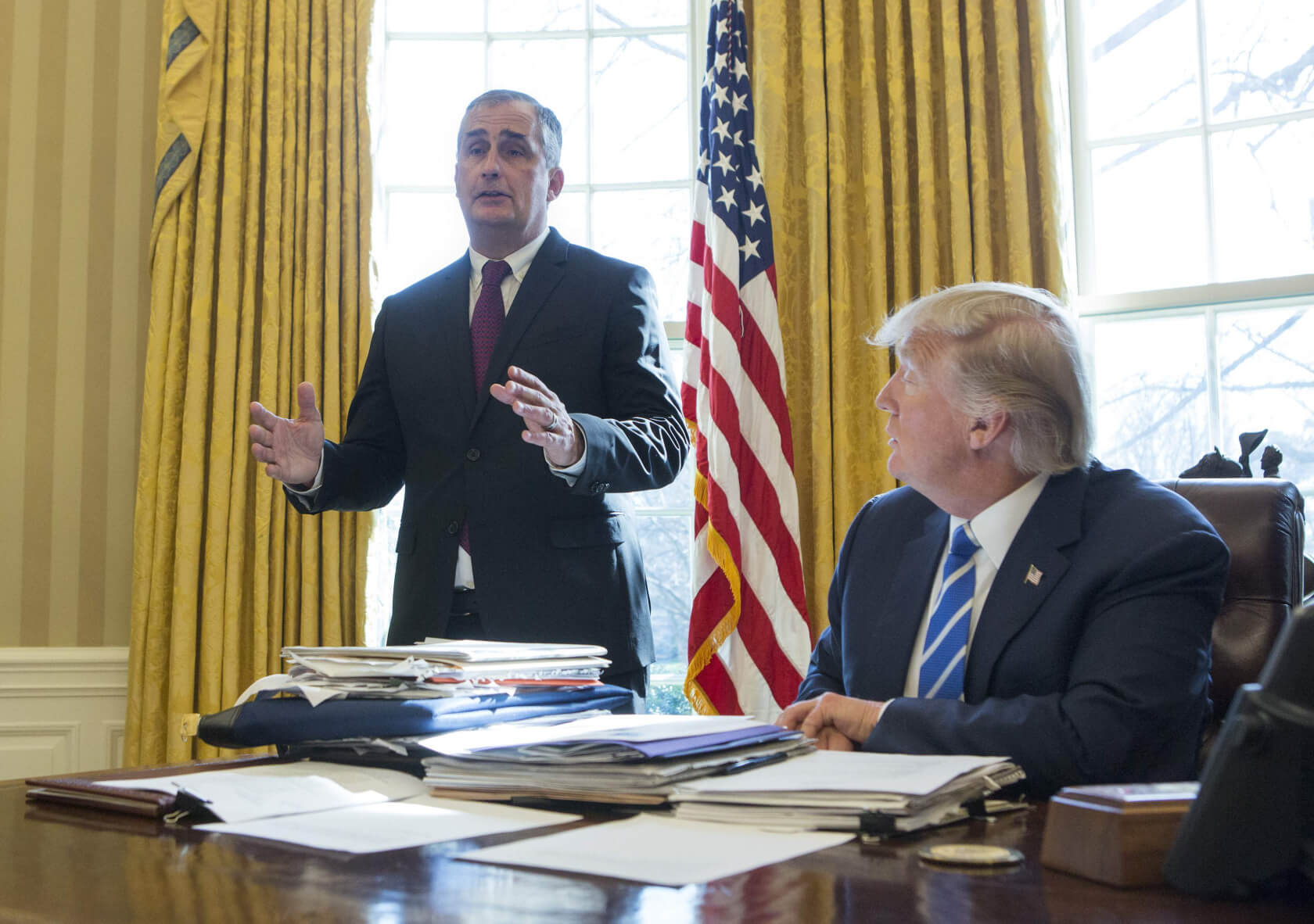 Intel CEO Brian Krzanich quits Trump council over muted Charlottesville response