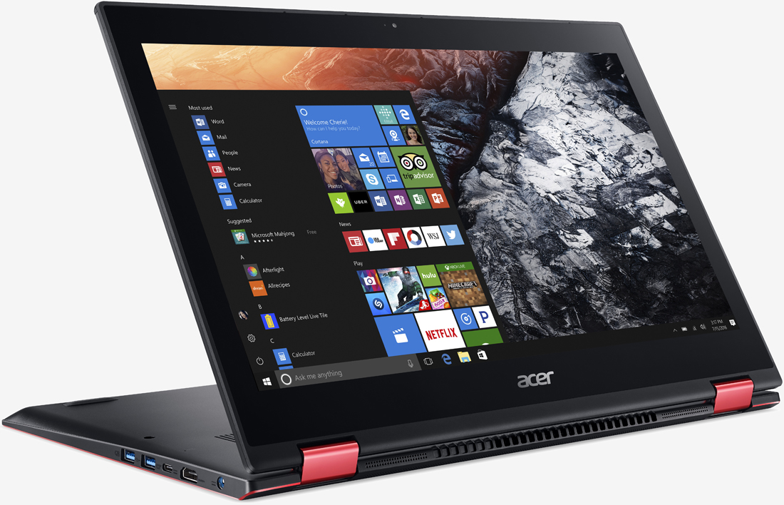 Acer's Nitro 5 Spin is a convertible designed for casual gaming