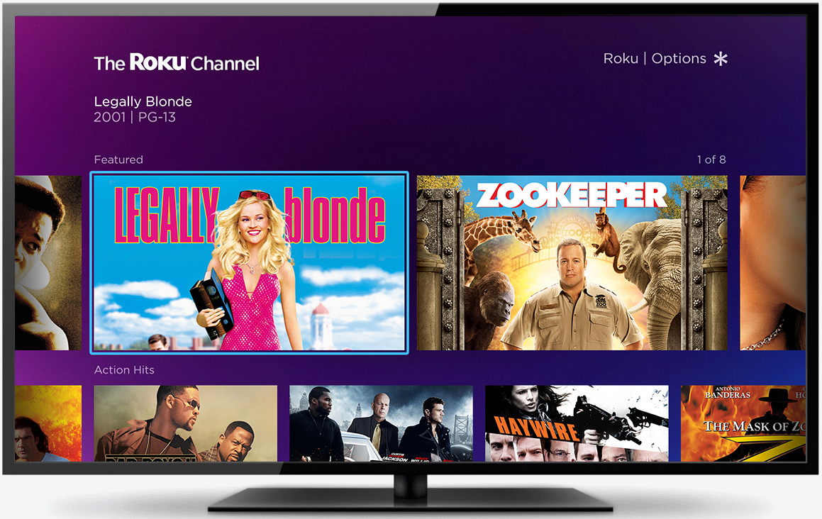 Roku just announced its own movie channel, monetized by ads