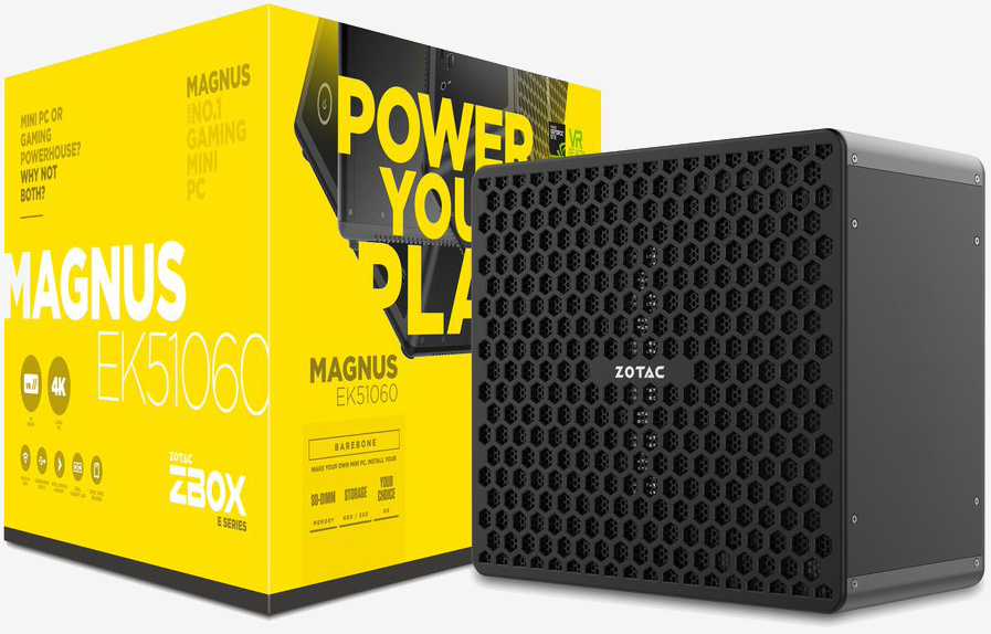 Zotac unveils Magnus mini gaming rigs with full-sized graphics cards