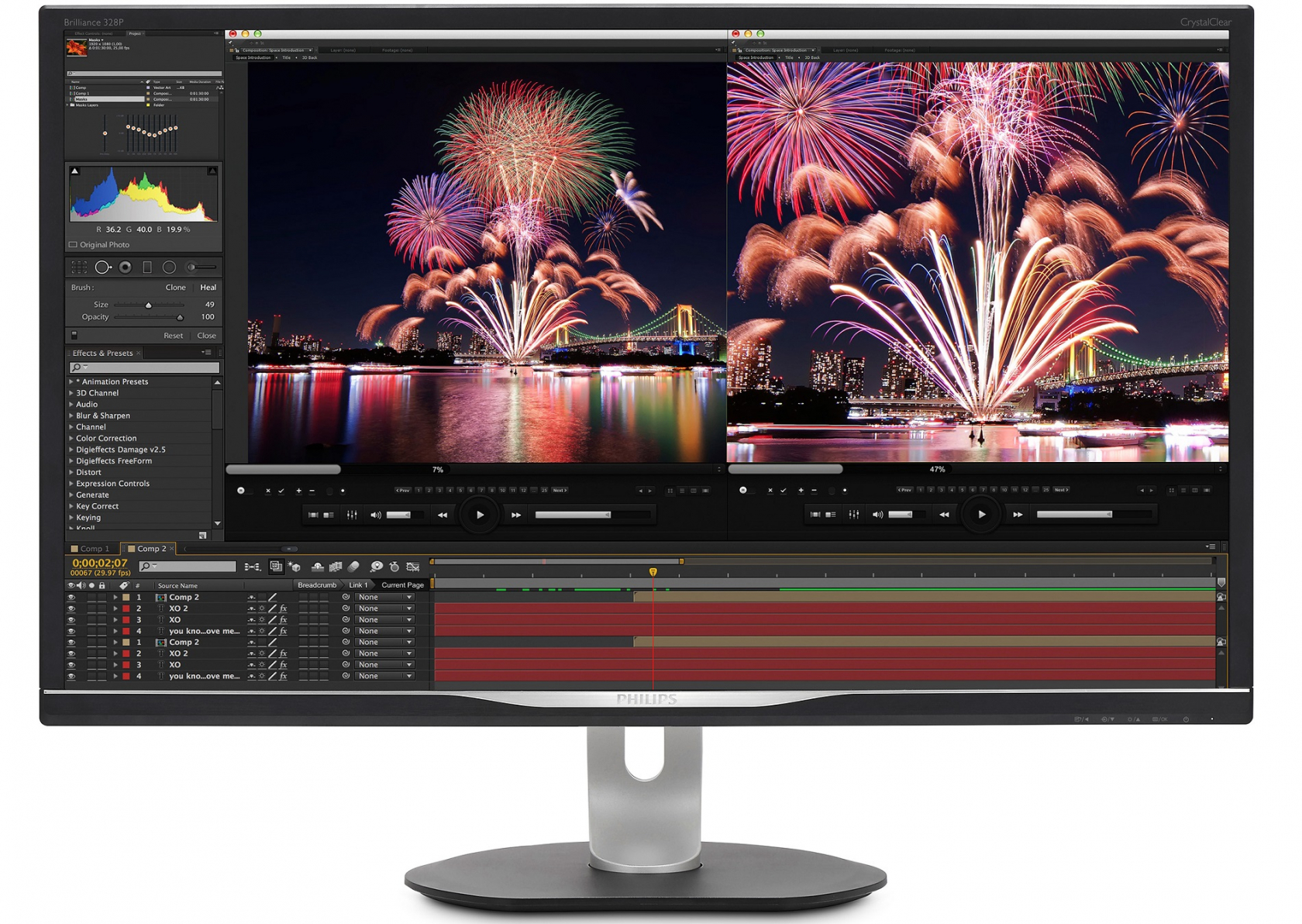 Philips' upcoming professional monitors feature USB-C and Gigabit Ethernet connectivity