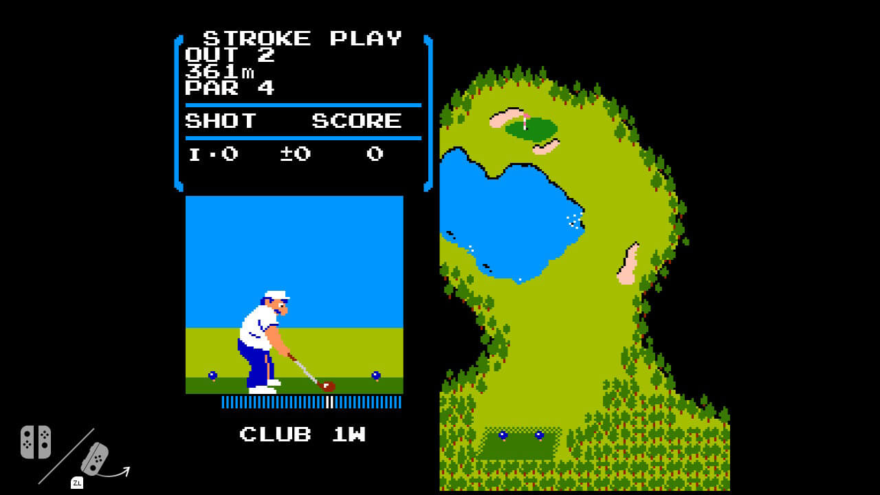 The mystery of activating NES Golf on the Switch has been solved