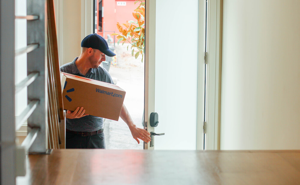 Walmart's new service lets delivery staff enter your home and place grocery orders straight into the fridge