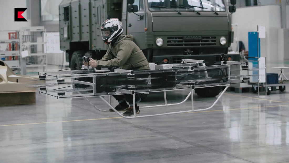 AK-47 maker Kalashnikov just made their own hoverbike