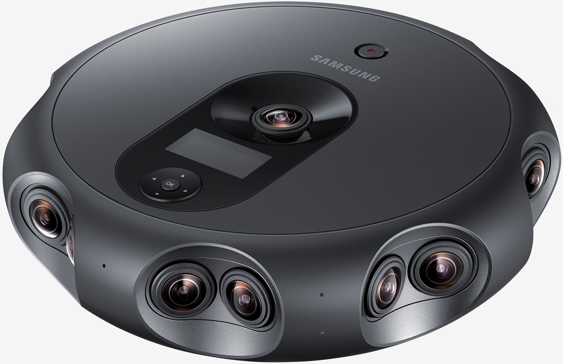 Samsung announces 360 Round VR camera with 17 lenses