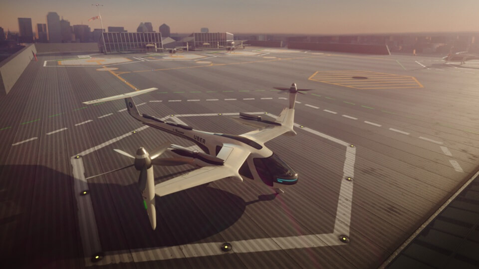 Uber partners with NASA on plan to bring flying taxi service to LA in 2020