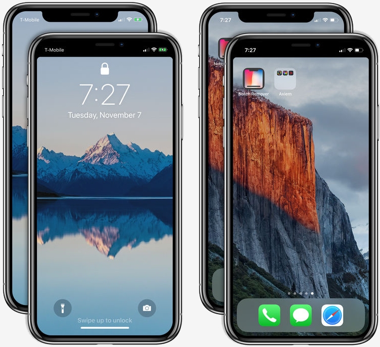 Apple approves iPhone X 'Notch Remover' app