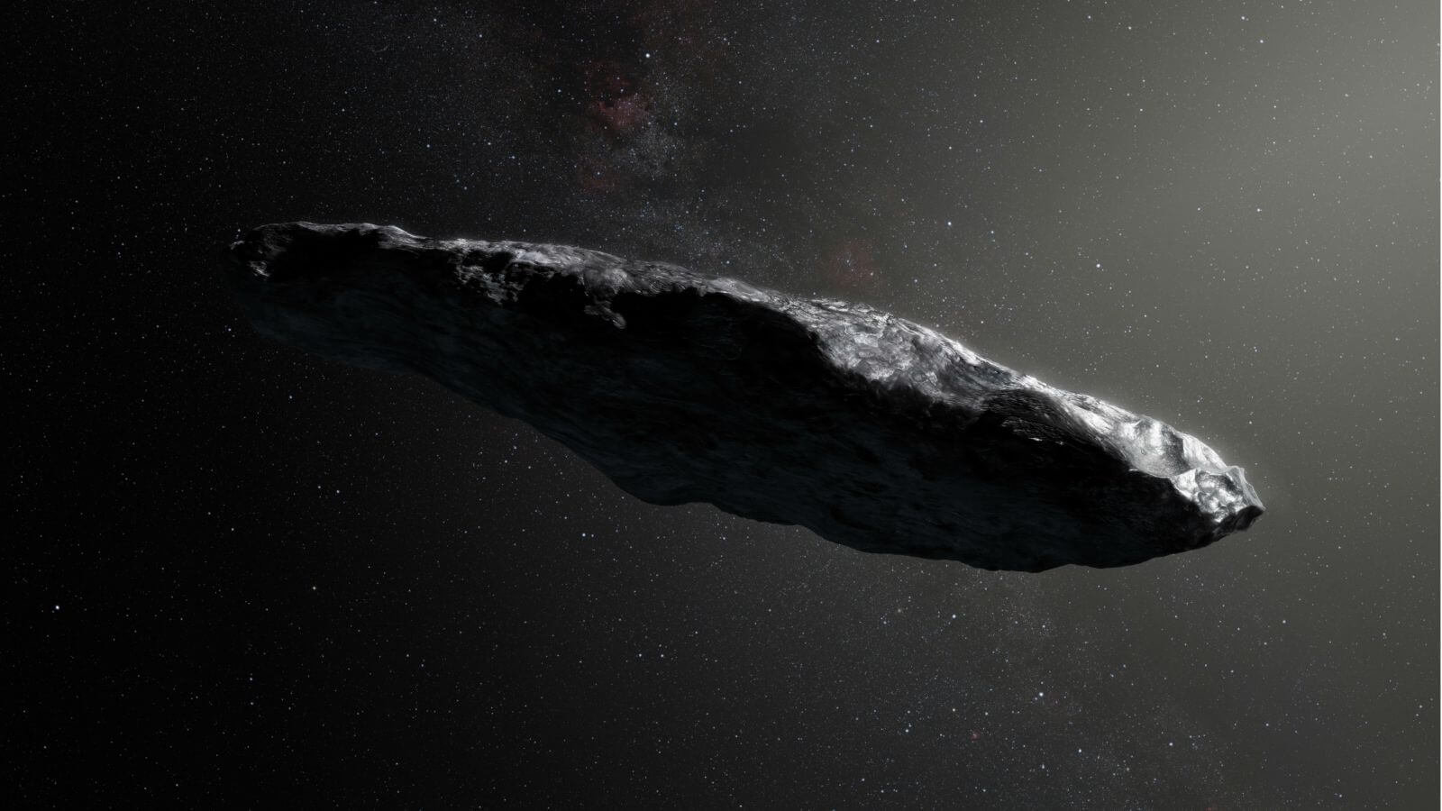 This strange object is the first interstellar asteroid ever observed