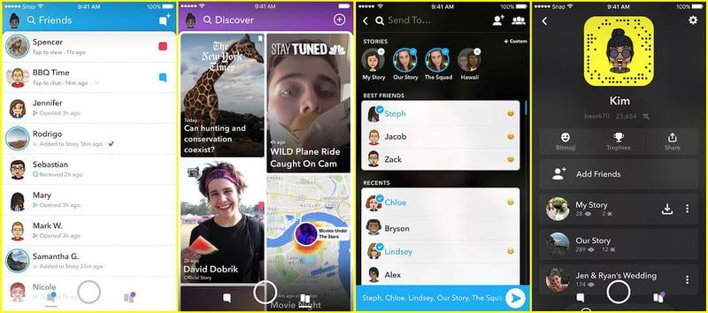 Snapchat update makes it easier to differentiate between content from friends, media