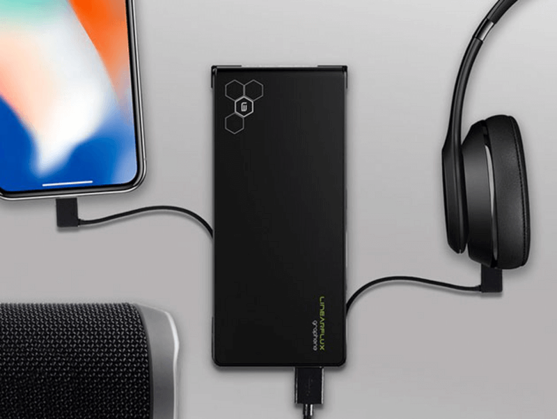 Power up to 3 devices simultaneously with this portable charger - currently 50% off