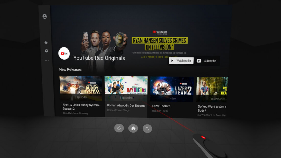 YouTube VR is now available to Steam VR users