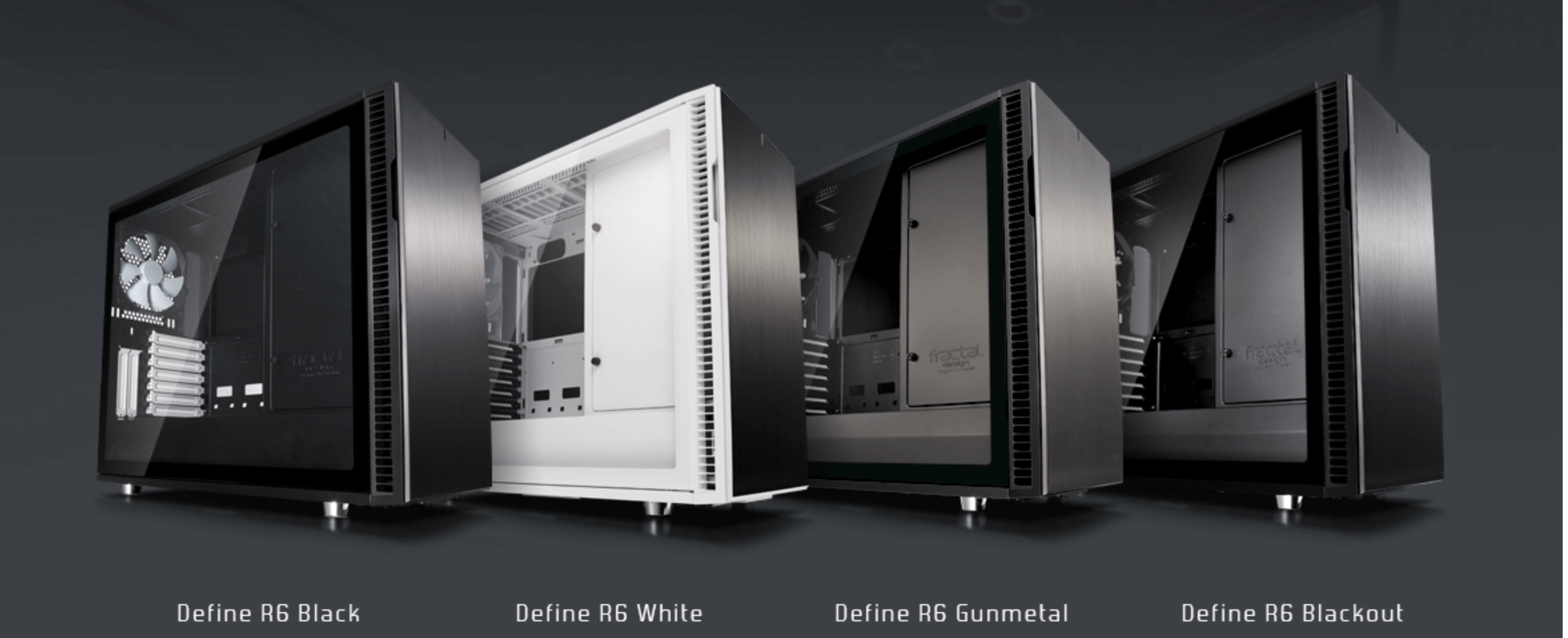 Fractal Design Define R6 excels at hiding cables and components