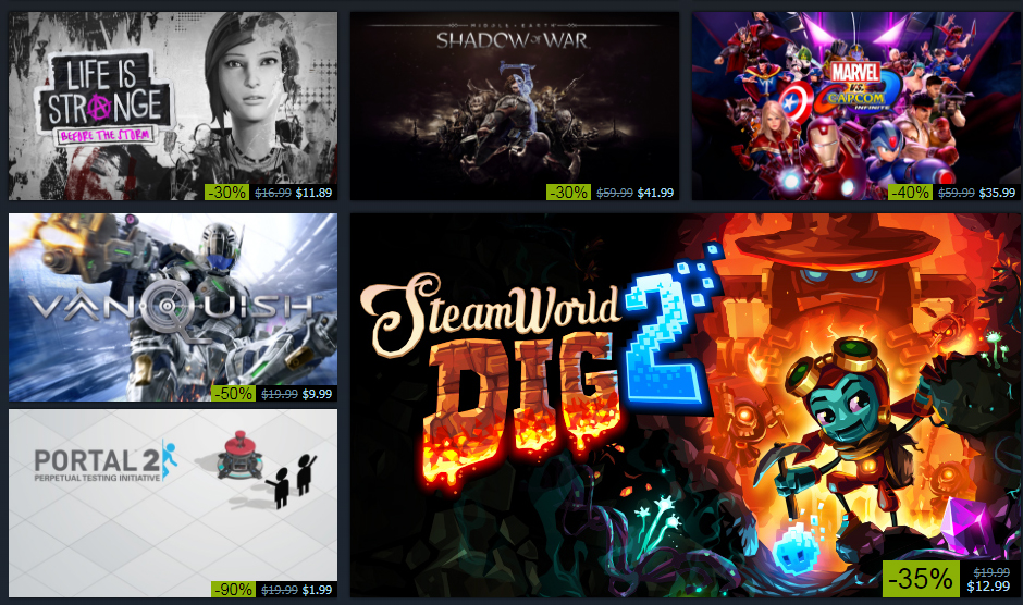 Steam's Winter Sale is in full swing