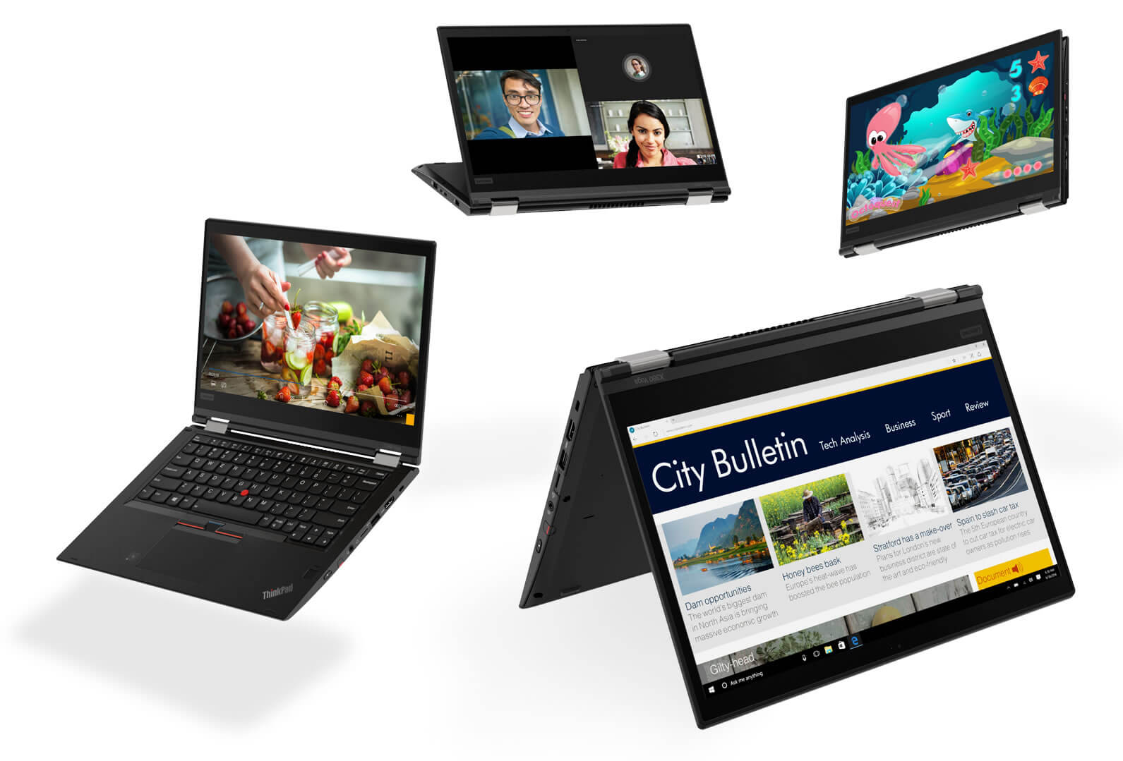 Lenovo updates ThinkPad lineup, aims at the enterprise