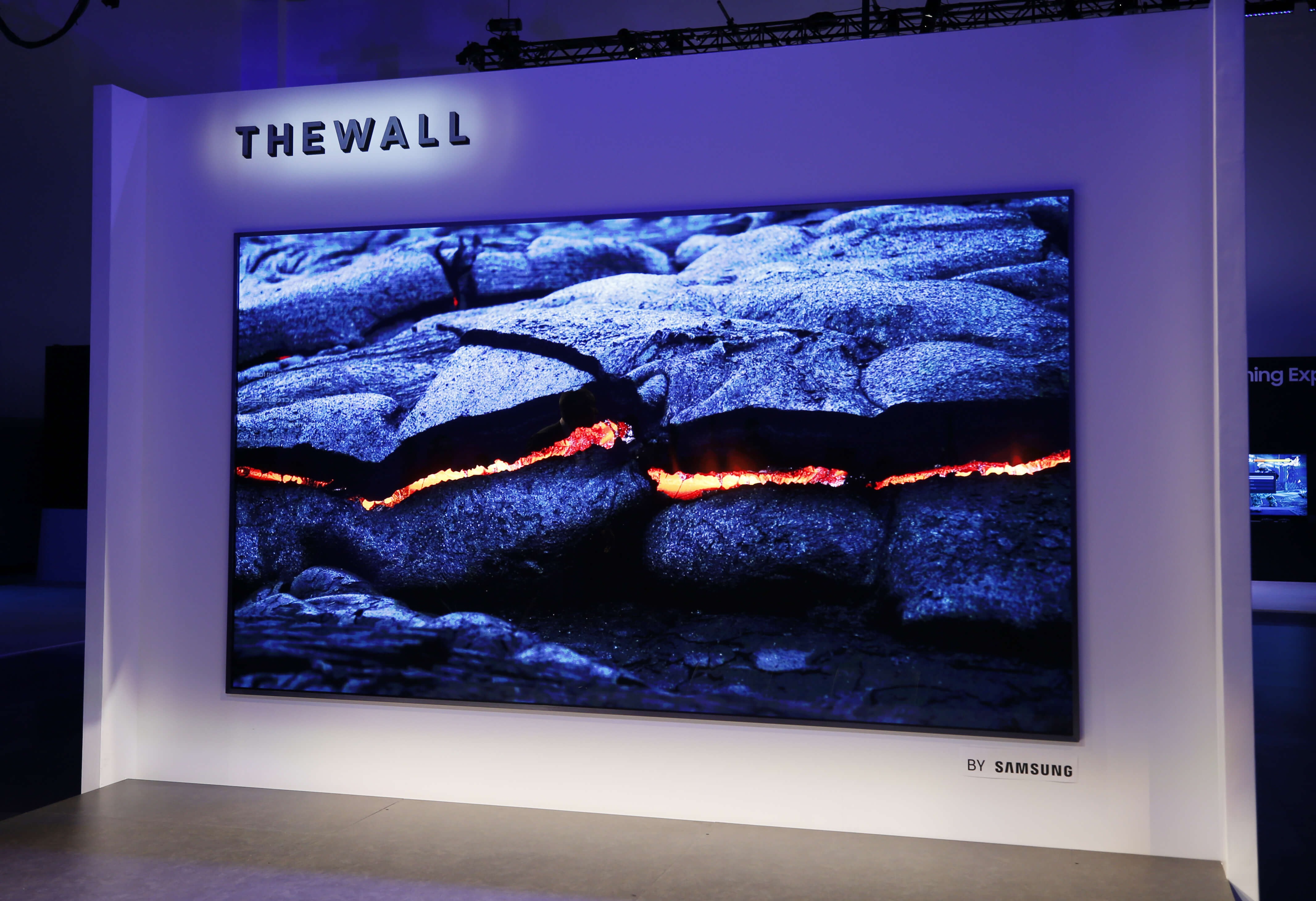 Samsung presents 146-inch modular MicroLED TV aptly called The Wall