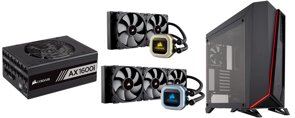 Corsair showcases new power supply, case and AIO coolers at CES