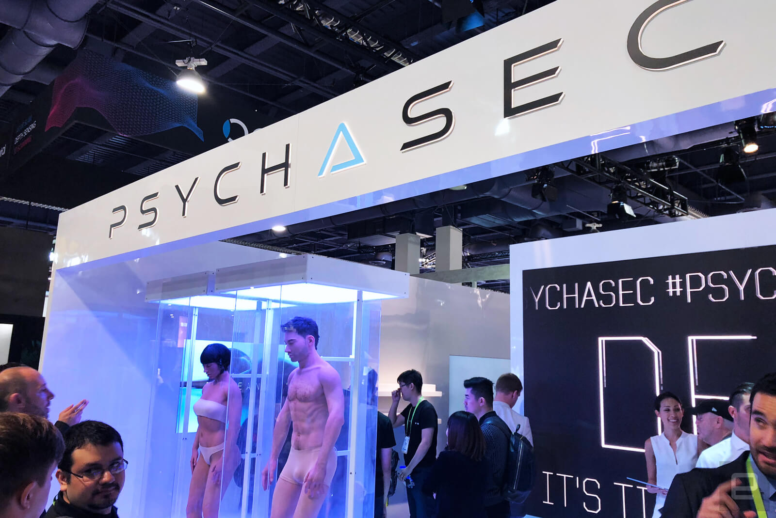 Netflix had a fake biotech booth at CES to promote a new series