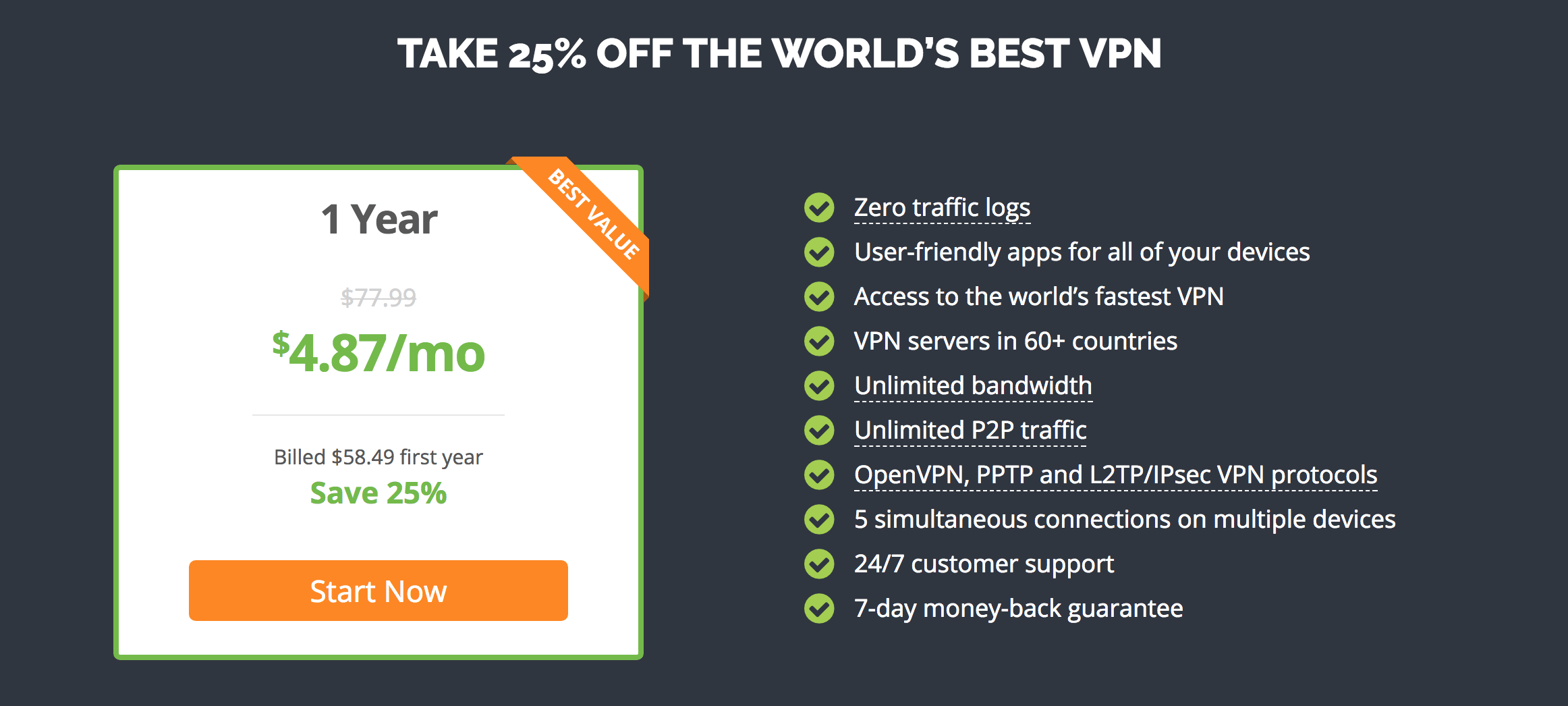 Our favorite VPN is 25% off only until today