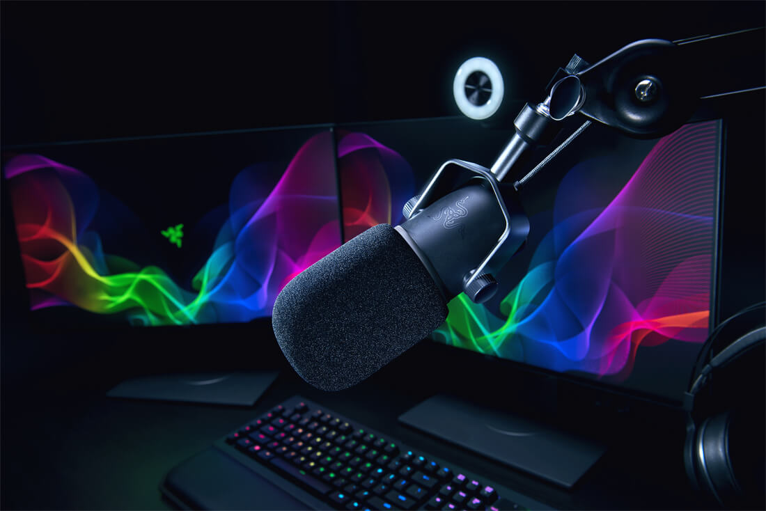 Razer adds high-end Seiren Elite microphone to its Broadcaster family