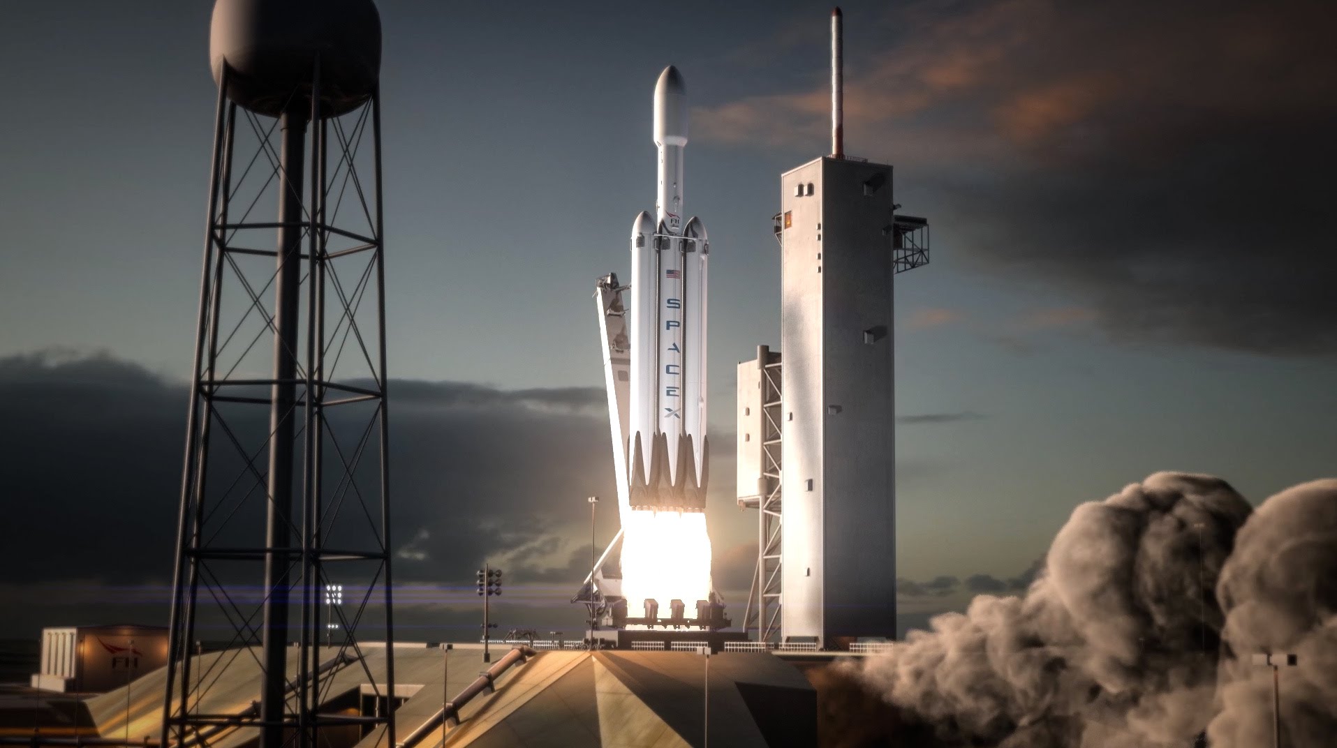 SpaceX's 64-ton Falcon Heavy rocket is ready for launch