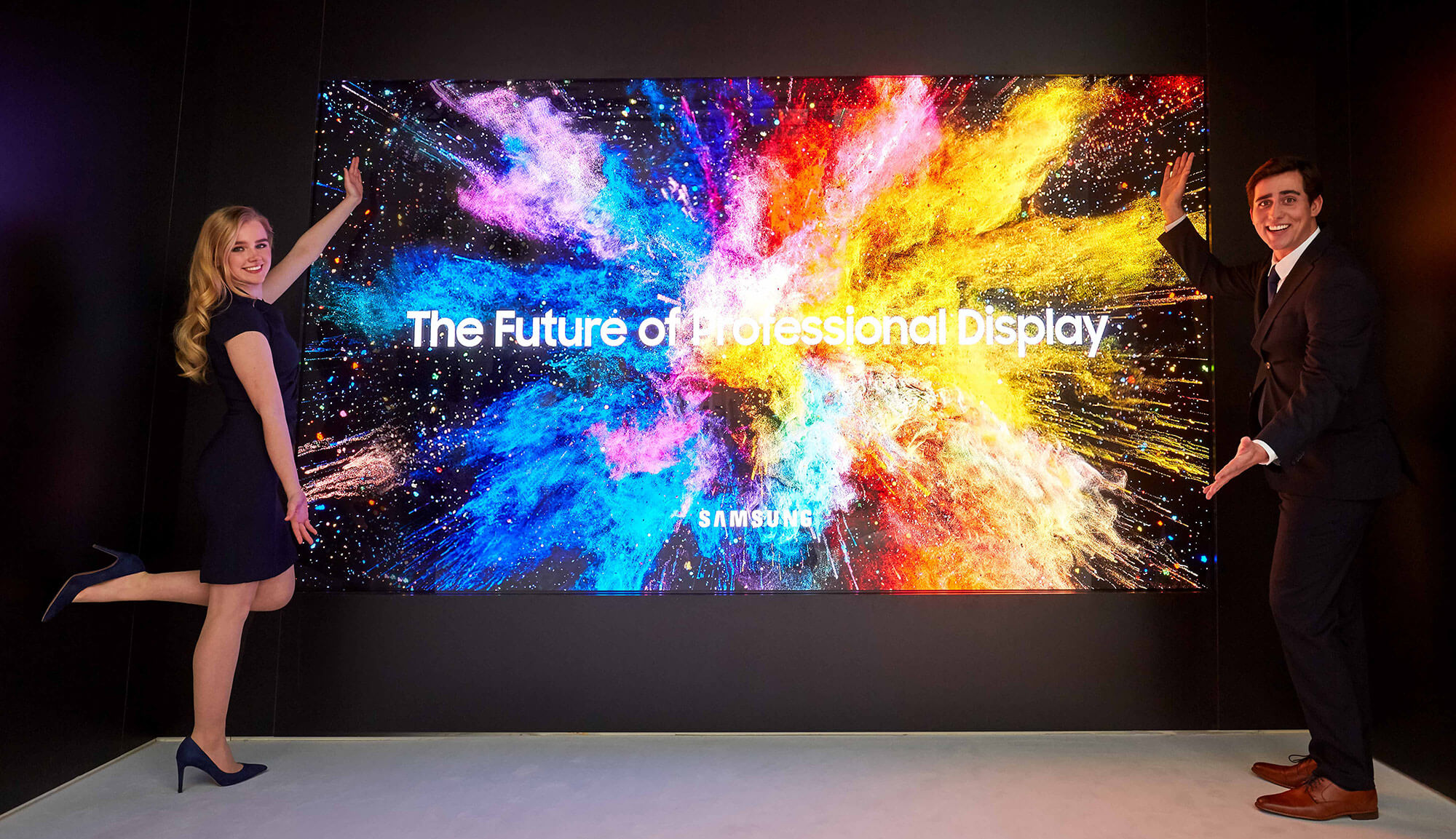 Samsung introduces The Wall Professional and 3D LED Cinema displays