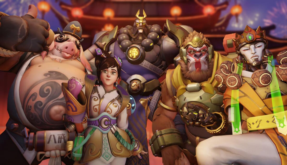 Overwatch's upcoming Year of the Dog event will add a new map, Capture the Flag and several new skins