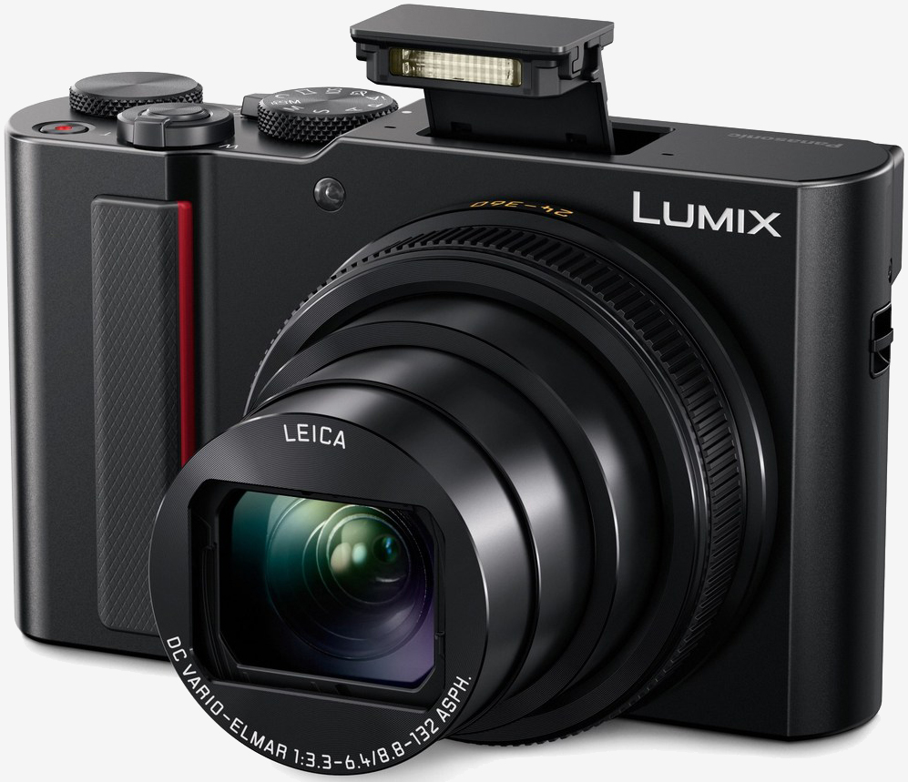 Panasonic's latest travel zoom camera is the ZS200 with a 15x zoom and one-inch sensor