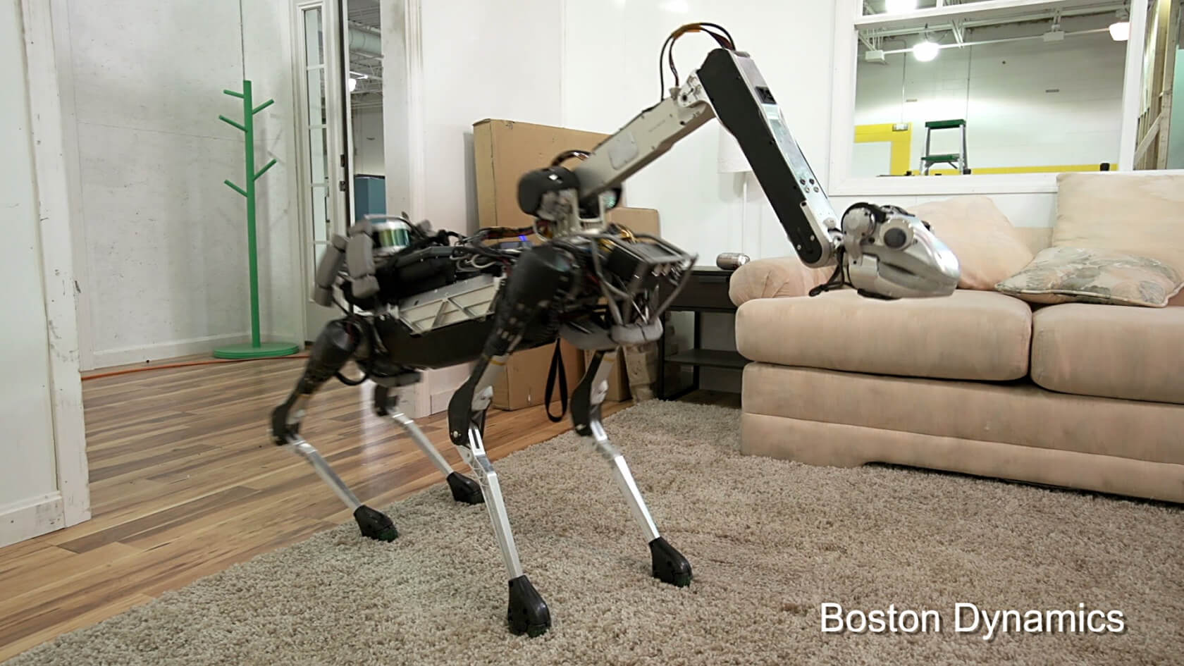 Boston Dynamics' SpotMini can open doors with a creepy back appendage | TechSpot