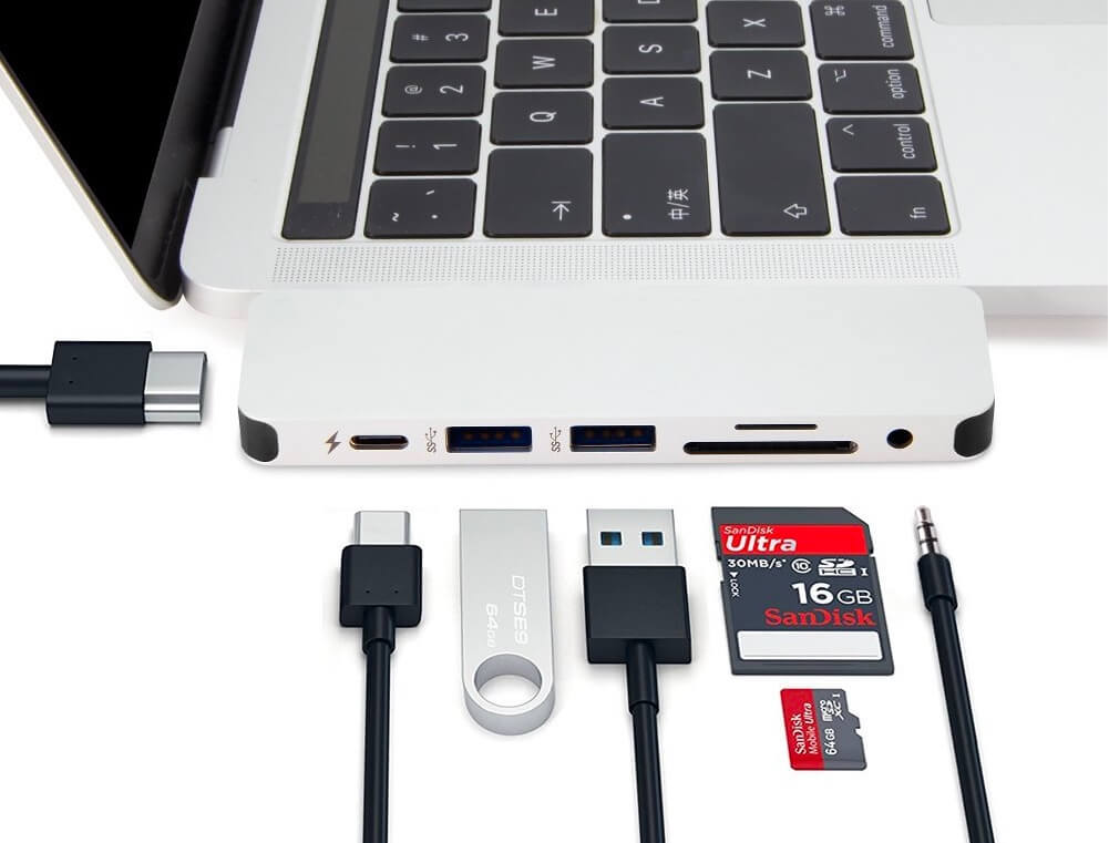 This hub adds 7 ports to your USB C laptop or MacBook and it s 30 off 
