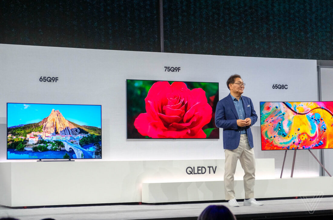 Samsung unveils 2018 line of 4K QLED TVs with built-in smart home control