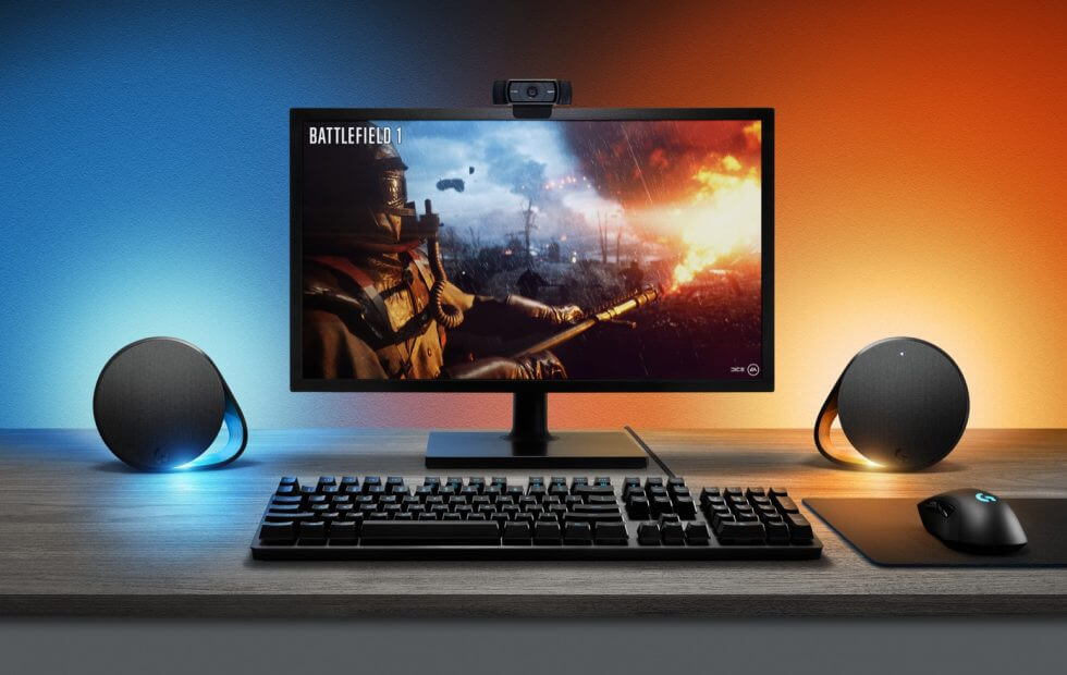 Logitech G unveils new speakers and keyboard with Lightsync LED tech