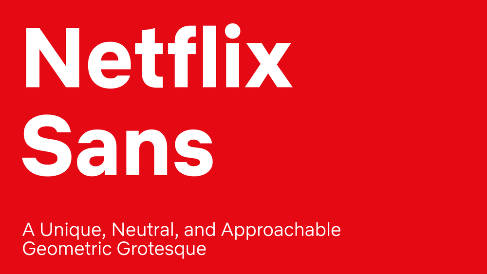 Netflix Font Font Download