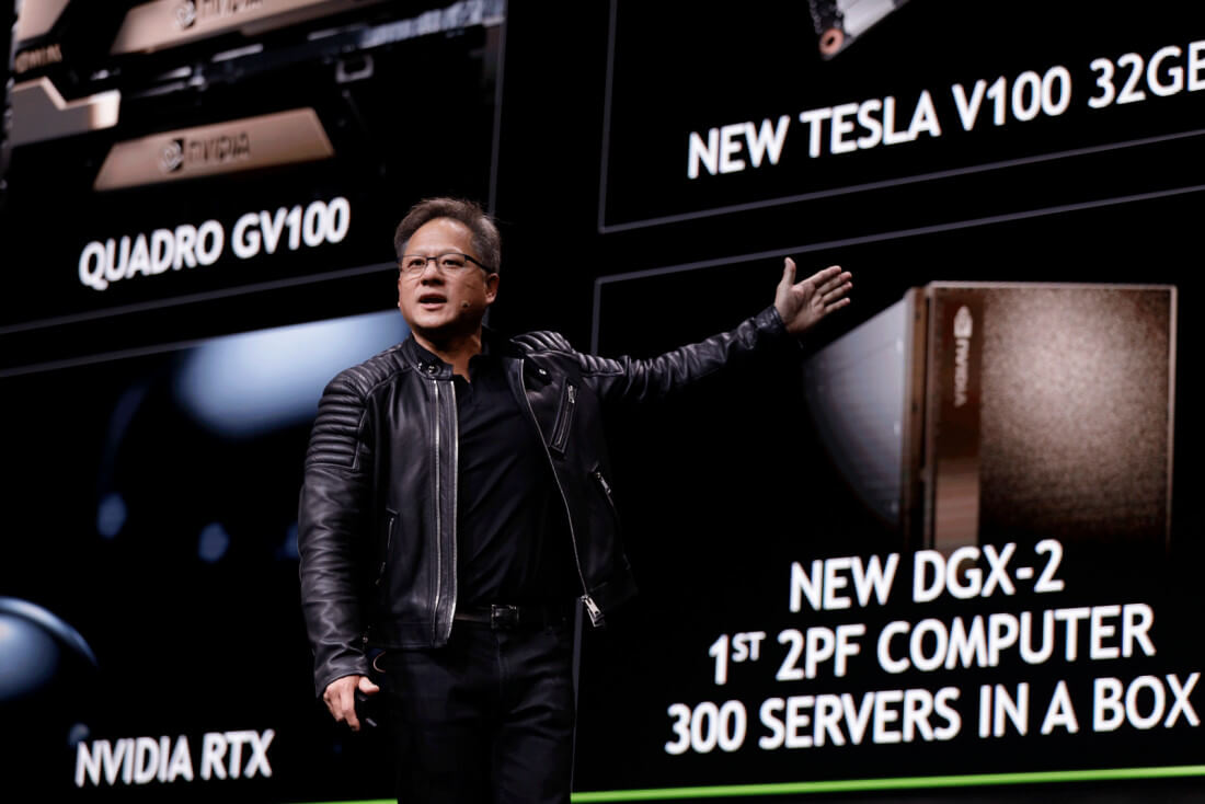 Nvidia unveils 350lb 'DGX-2' supercomputer with a $399,000 price tag