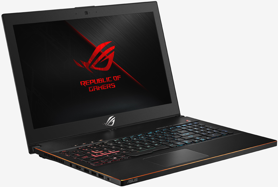 Asus intros Zephyrus M gaming laptop with a six-core i7 CPU, Nvidia GTX 1070 graphics