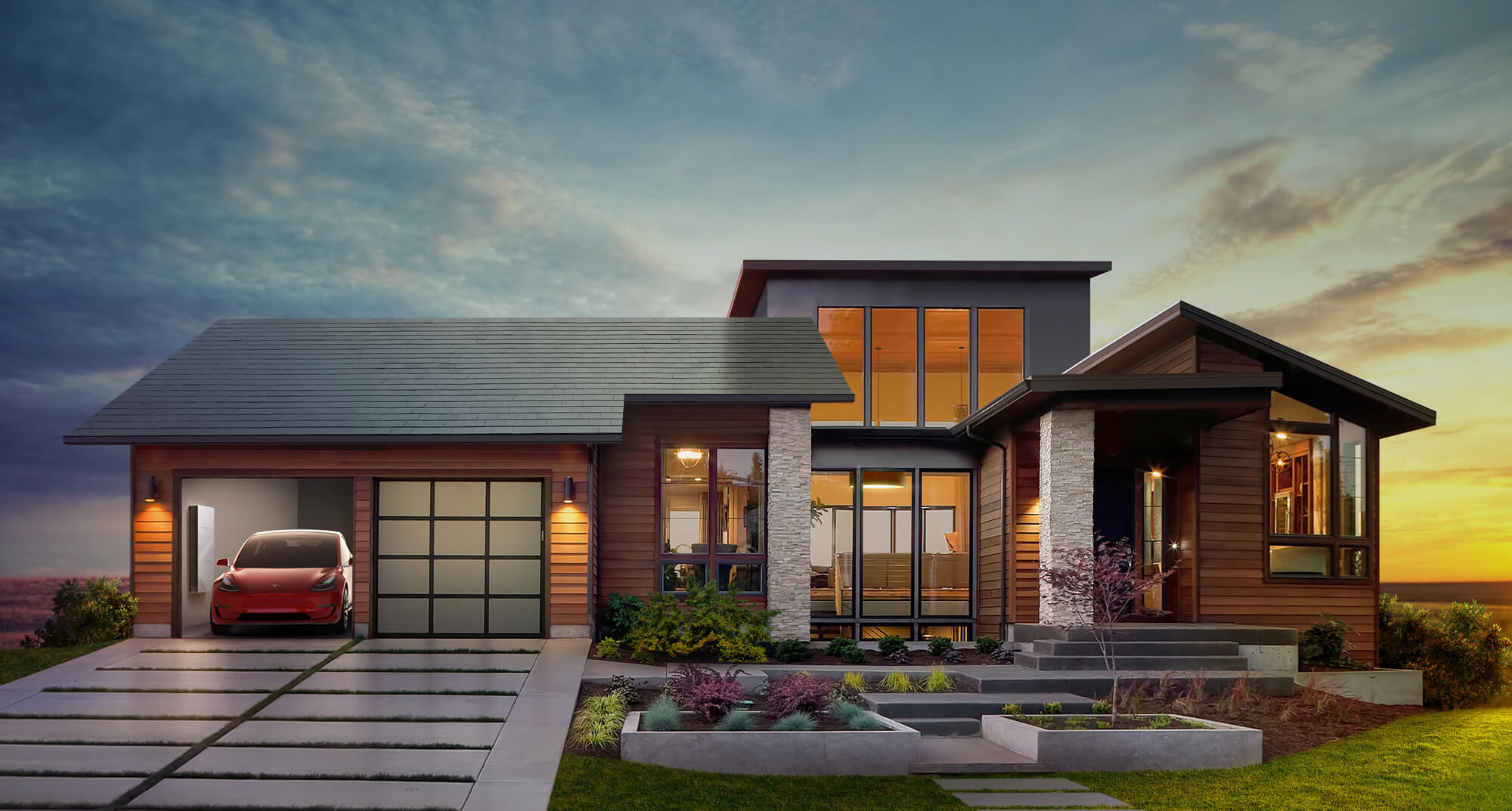 Tesla solar roof installations are now coming online