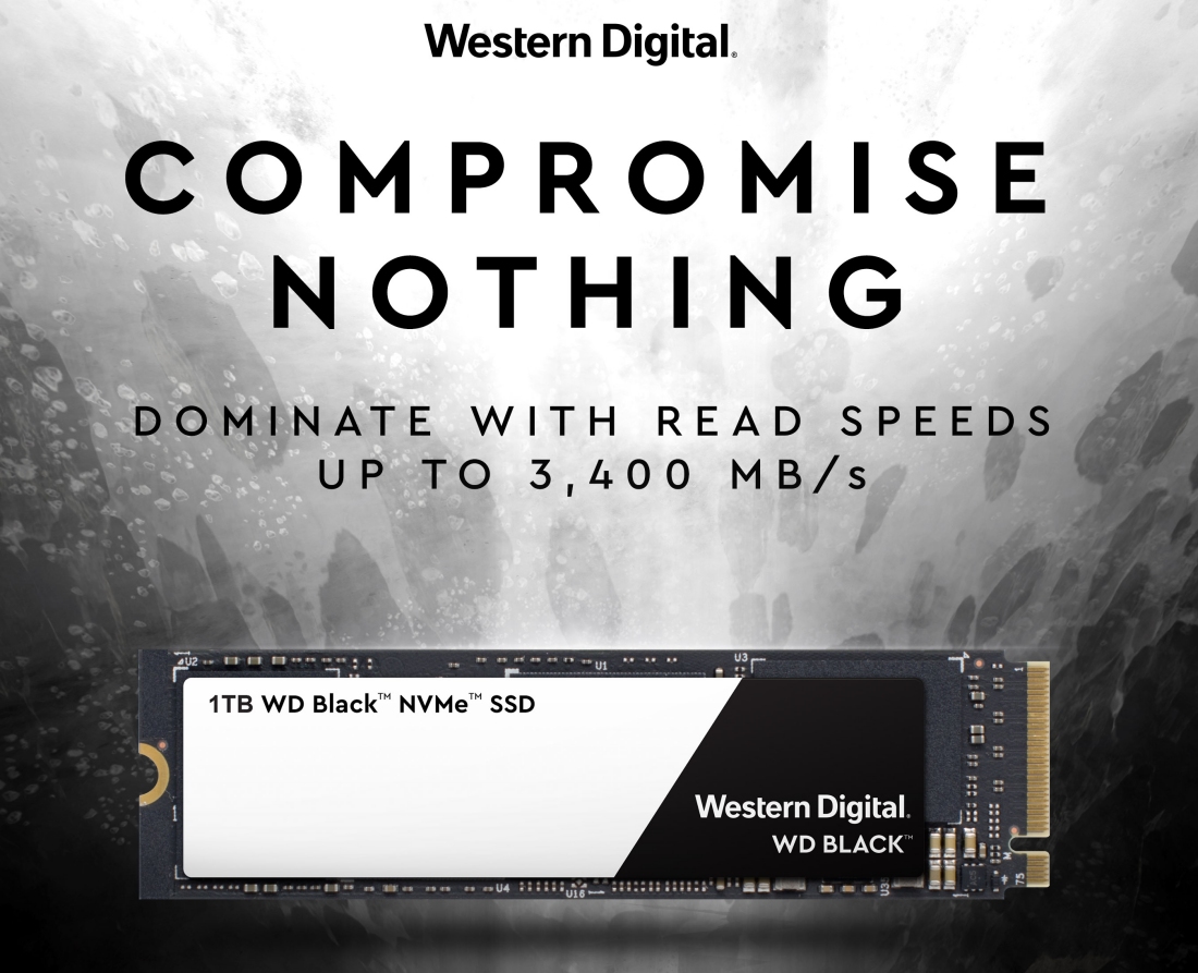Western Digital unveils compelling Black 3D NVMe SSD