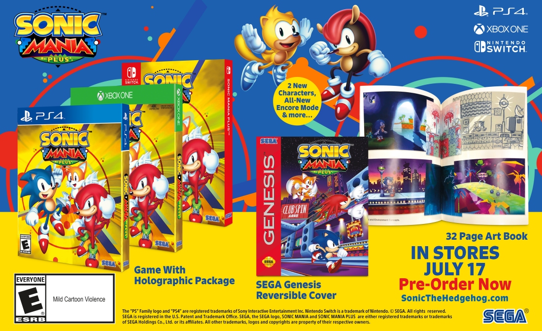 Official Sonic account celebrates 4 year anniversary of Sonic Mania with  new artwork - My Nintendo News