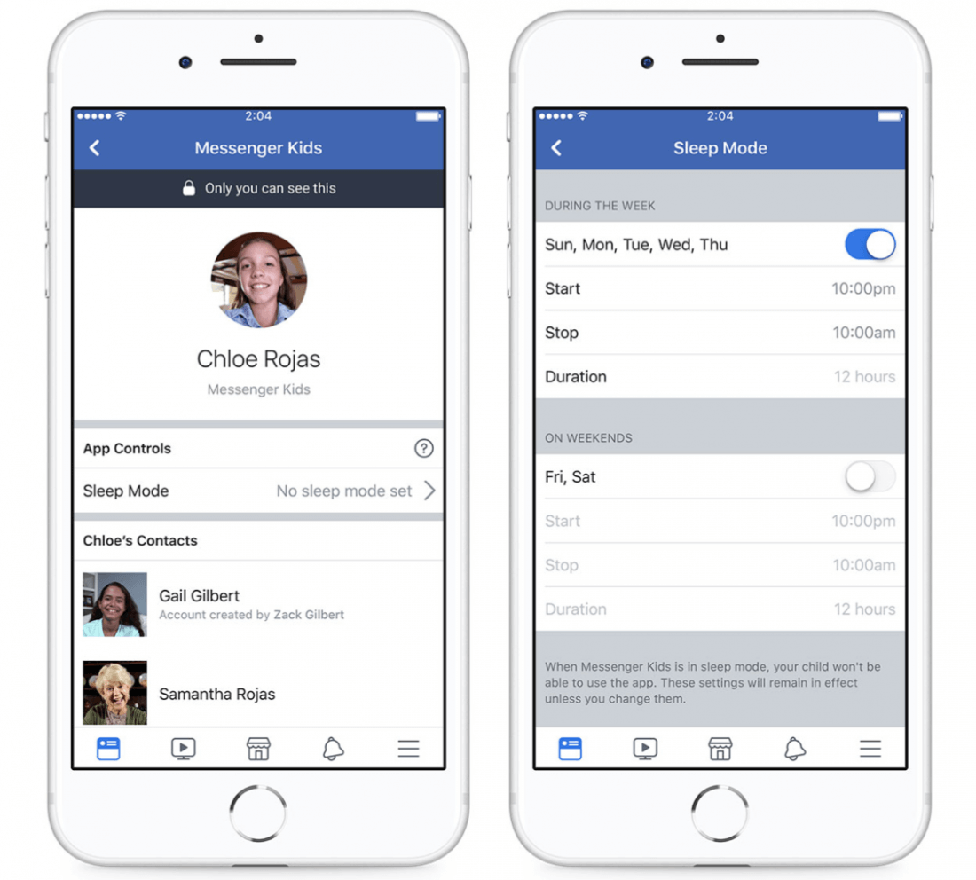 Facebook will let you lock your children out of Messenger Kids at night with 'Sleep Mode'