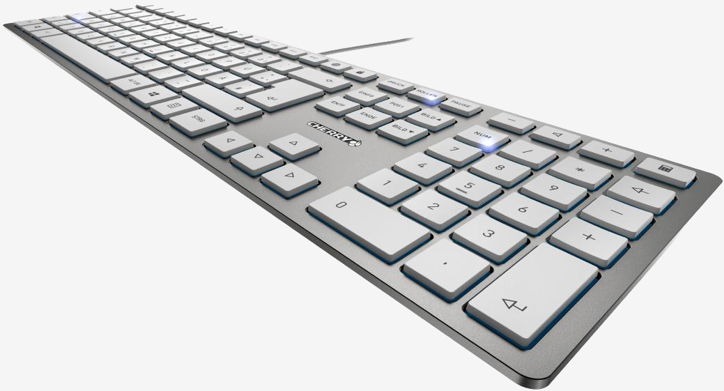 Cherry's latest is a laptop keyboard for desktop users