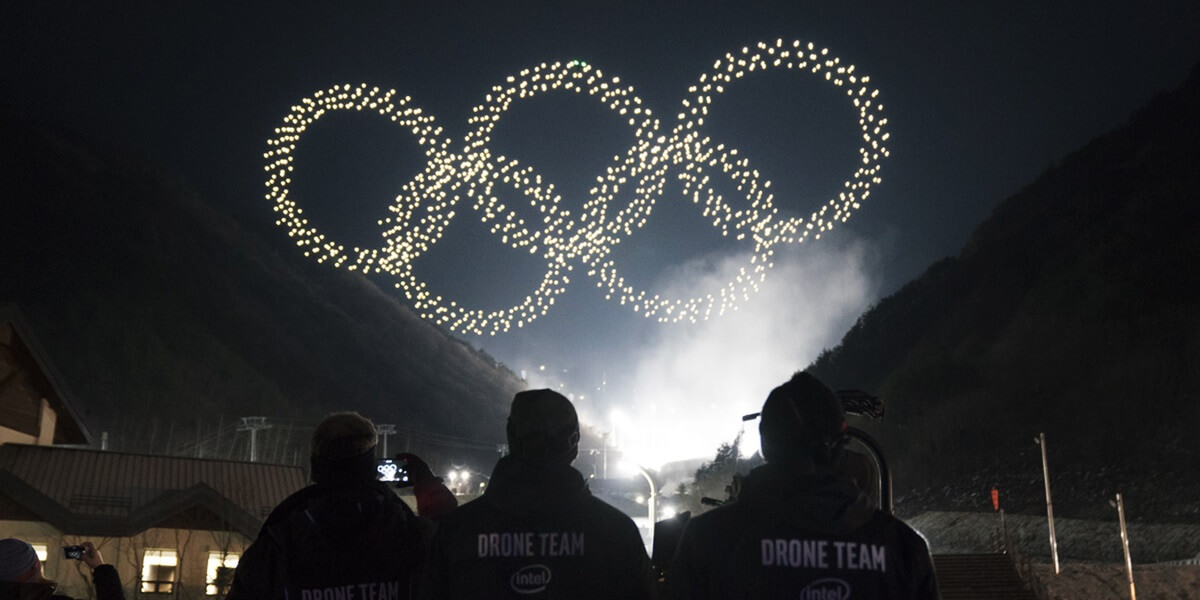 Intel to put on record-breaking drone display for 50th anniversary