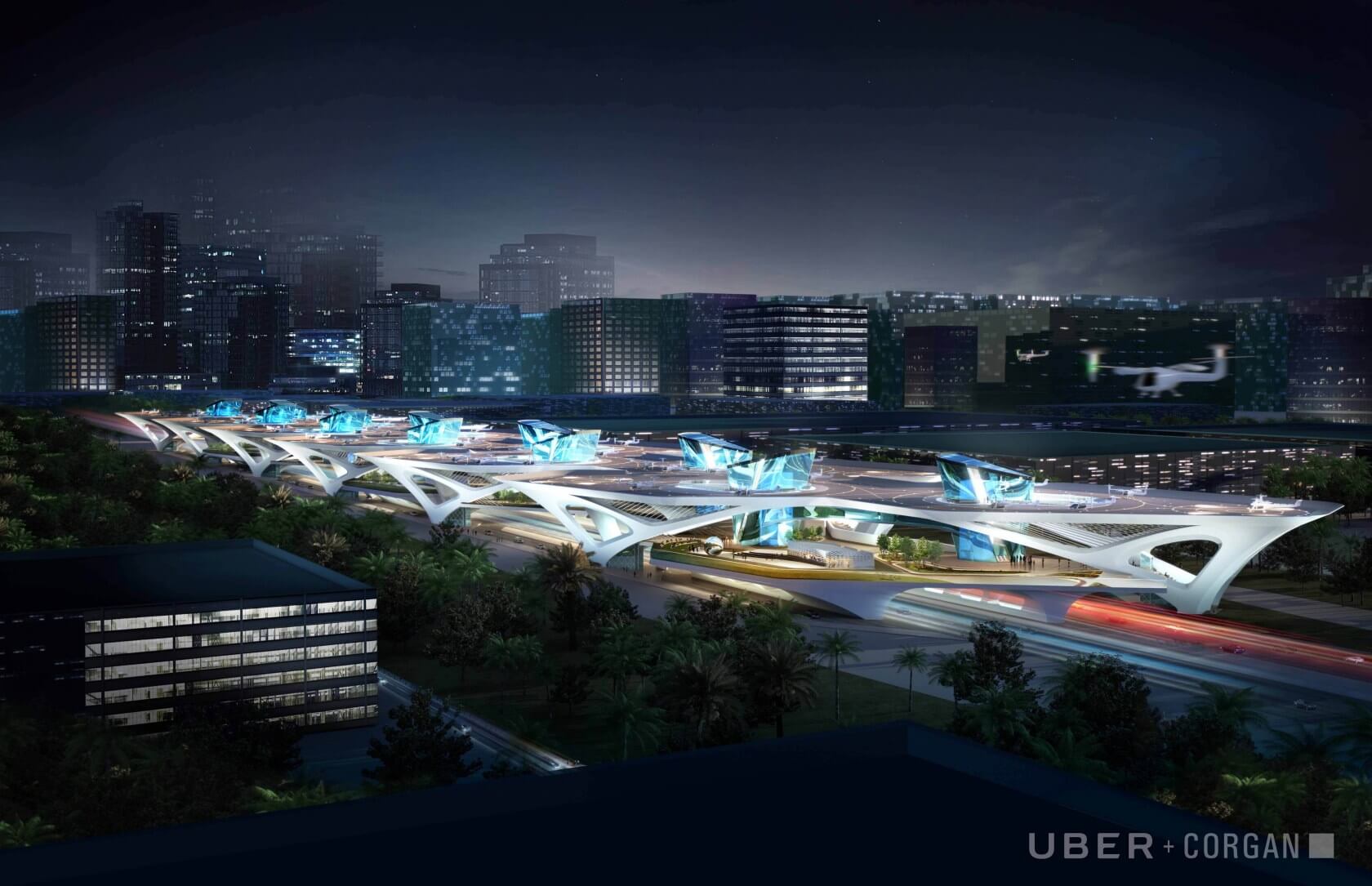 Uber 'Skyport' concepts unveiled at Elevate Summit