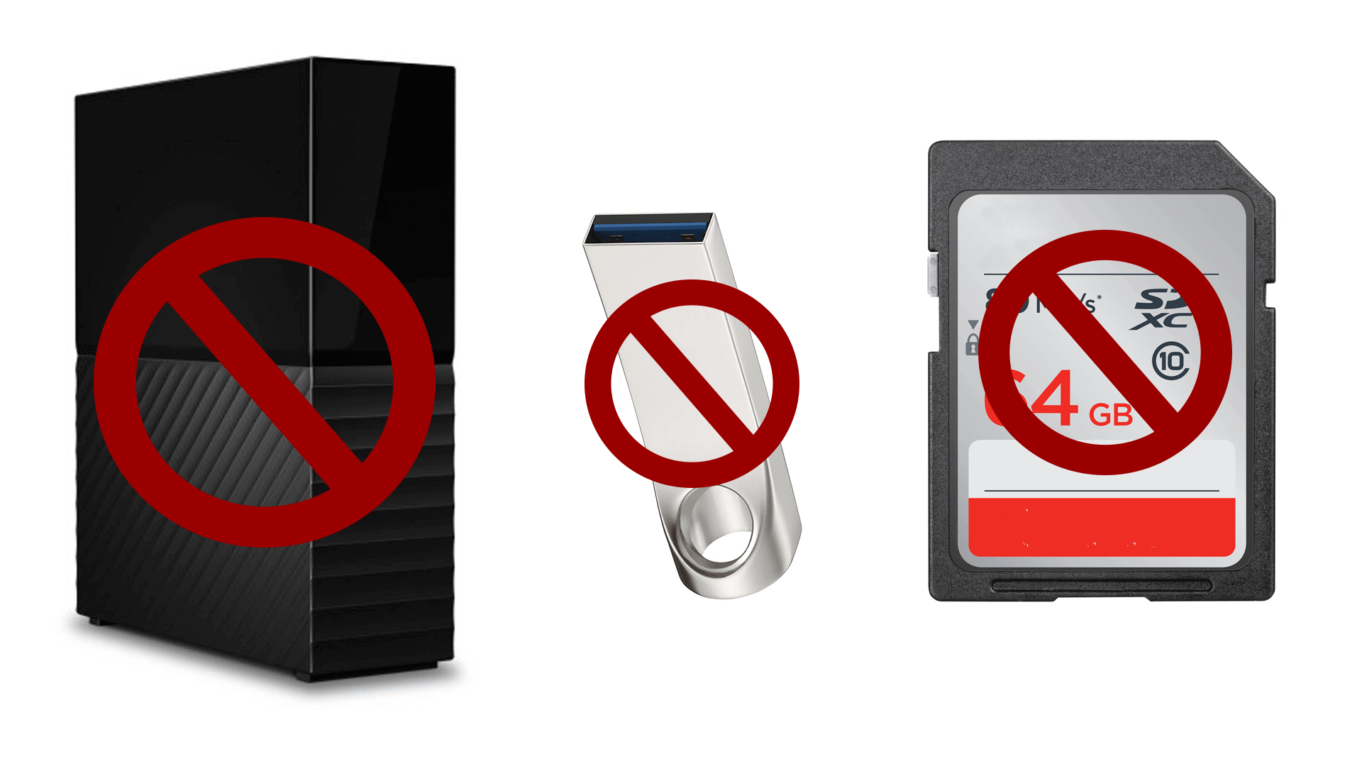 IBM bans the use of removable storage by employees