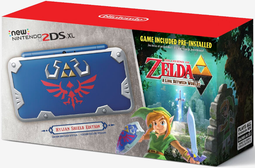 Nintendo Is Releasing A Zelda Themed Version Of The New 2ds Xl Techspot