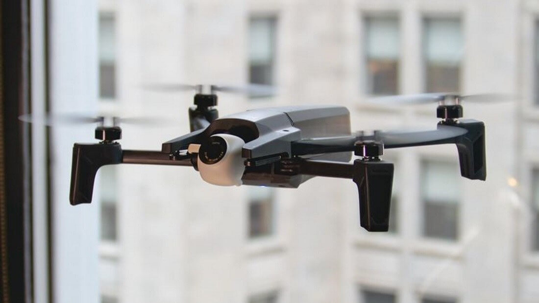 Parrot's latest 4K 'Anafi' drone can fold into a fraction of its normal size for easy transport
