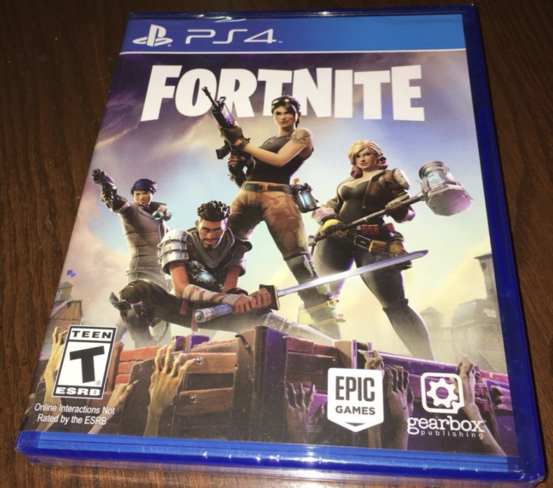 Retail copies of Fortnite are fetching hundreds of bucks online