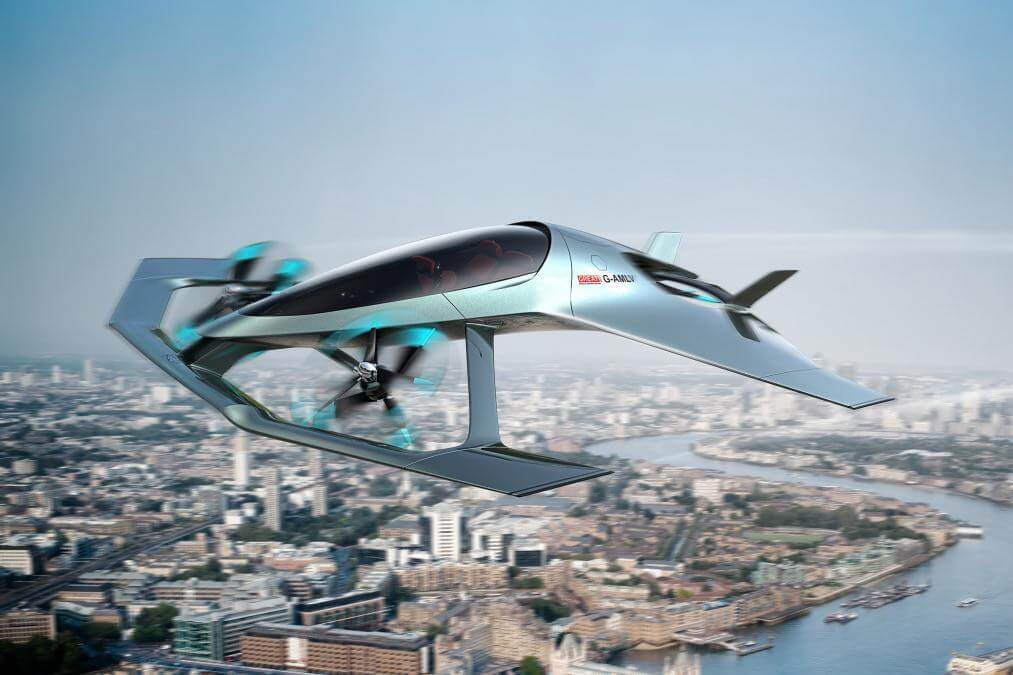 Aston Martin reveals its 200mph autonomous flying vehicle concept